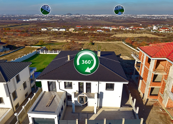 Интерактивна панорамна разходка на къща в с. Белащица